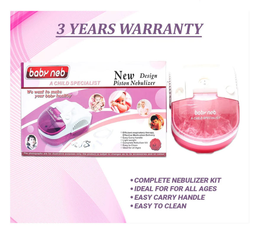 Nebulizer by Baby Neb Air Piston Compressor Nebulizer Kit