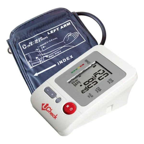 Check UC-8008 Arm Type Fully Automatic Blood Pressure Monitor