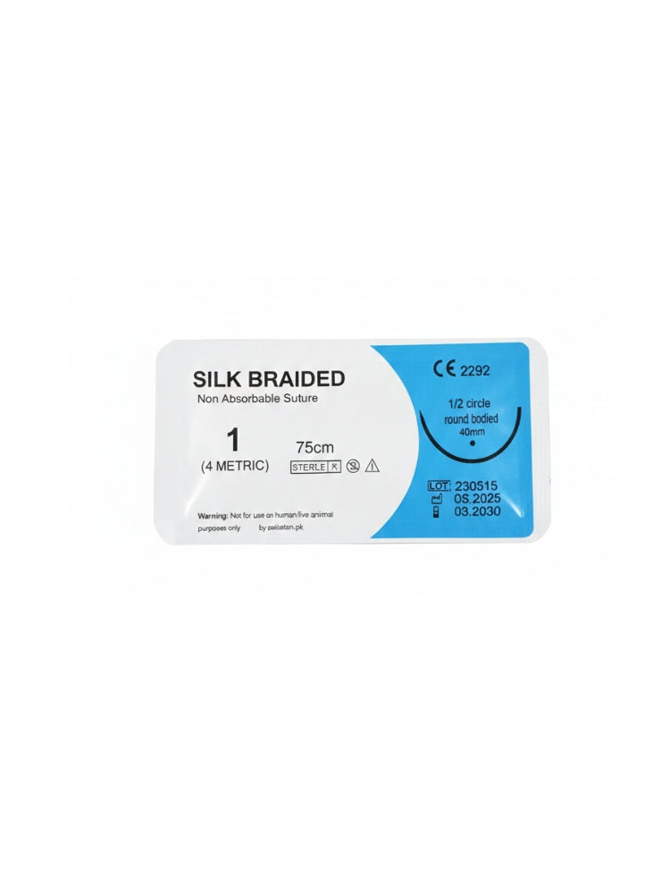 Silk Braided Suture