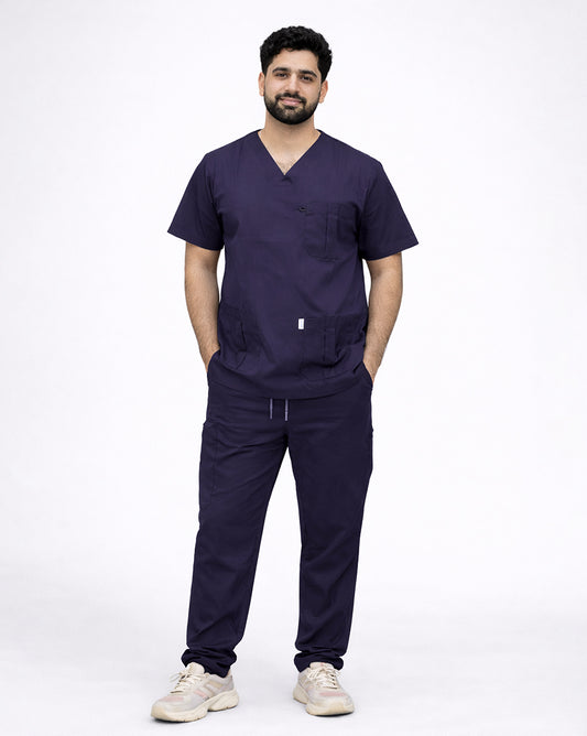 Unisex Medical Scrub (Purple)
