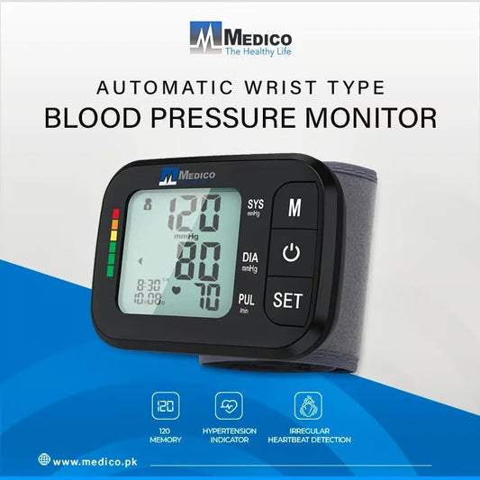 Automatic Wrist Type Blood Pressure Monitor BPM-42