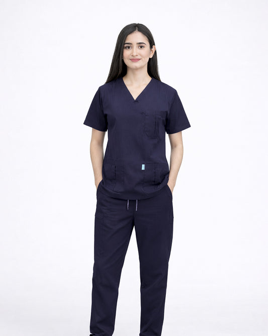 Unisex Medical Scrub (Purple)